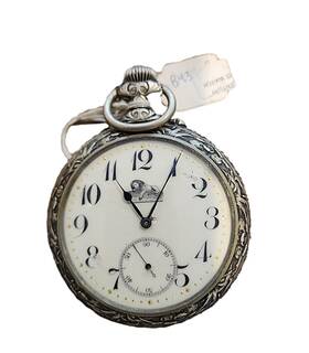 487970 Doxa 1906 Milan Pocket Watch - Refurbished And Working