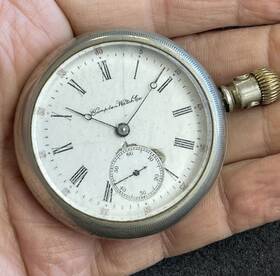 1880-1881 Dueber Pocket Watch..............................................tj752