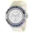 Dw0417 Dolce Gabbana D G Watch Juan Chr Plastic Blue Bezel Silver Dial Grey Pu
