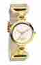 Dw0727 Dolce Gabbana Womens Cheese Gold Calf Skin Quartz Watch With Dial