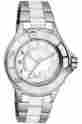 Dw0833 Dolce Gabbana D G And Womens Anchor Round Silver Ceramic Bracelet Watch