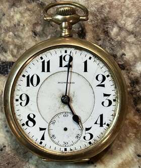 1170021 E. Howard Watch Co 1003549 Vintage 1912 Series 10 Pocket Serial # Keystone Case Works
