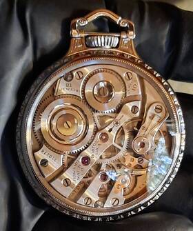 1310278 E. Howard Watch Co Series 10 21 Jewel 16s Railroad Grade Mens Pocket