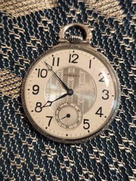 53637 E. Howard Watch Co 10s 17j Keystone Extra Series 12 Model 1921 Dress Pocket 1928