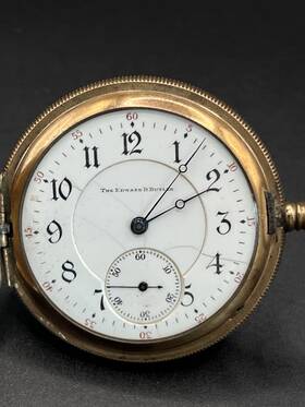 1589855 Edward B. Butler Vintage Special Pocket Watch 14k Gf B&b Royal 20 Years - Read