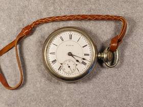 10123548 Elgin Antique 1904 Overland Pocketwatch Grade 278 18s 17j Model 3-parts/repair