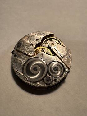 107pw Elgin 106pw 16 Size - Pocket Watch Movement Item#107pw