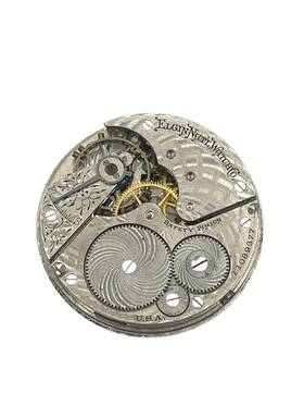 11089377 Elgin Antique 1900s Pocket Watch Dial For Parts Not Working #11089377
