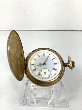 11216591 Elgin 1905 16s 7j Gread 290 Model 6 Pocket Watch For Restoration Or Parts