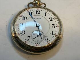11881172 Elgin 1905 Size 18s 19 Jewels Grad 240 B.w. Raymond 10k Gold Filled Runs. As Is