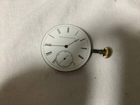 1211642 Elgin Pocket Watch Year 1883 Size 16 15 Jewels S/n Grade 50 Convertible