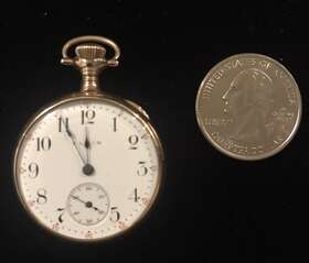12211955 Elgin #12211955 Antique Ladies Pocket Watch