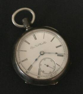 122614-1906 Elgin Antique National Watch Co. Pocket With Chicago Cion Case