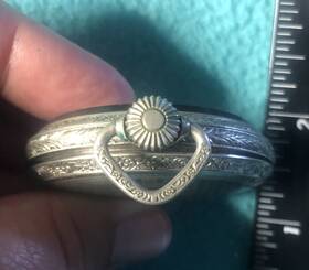 13811513 Elgin Pocket Watch Silveroid 1909 Inch Lot M