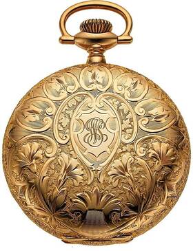 14698275 Elgin A099 Mint 14k Gold 16 Size Hunter Case Pocket Watch Circa 1910