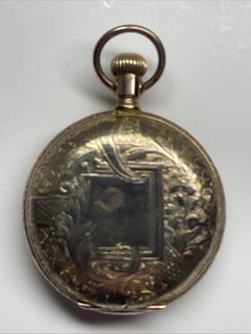 14905536 Elgin Pocket Watch Us 0s Gf 7j Hunter Serial 36mm C.1910