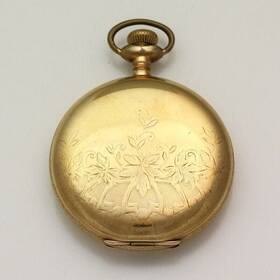 14933185 Elgin Grade 312 Model 6 16 Size Full Hunter Gold Filled Pocket Watch Ca. 1910