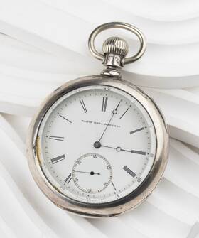 1528b Elgin Model 1 1885 Pocket Watch Grade 48 16s 11j - 15j Coin Silver