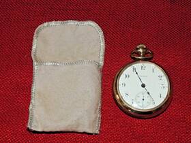 15532792 Elgin Antique 1911 Pocket Watch Gold Filled 25 Year Grade 336 18s 17 Jewels