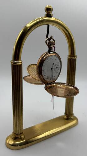 15678110 Elgin Hunter Case 15 Jewel Size 10k Gold Filled Pocket Watch Runs