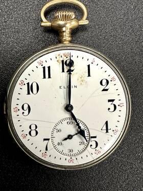 16239397 Elgin Vintage National Watch Co. #16239397 It Runs But Needs Work And Repair