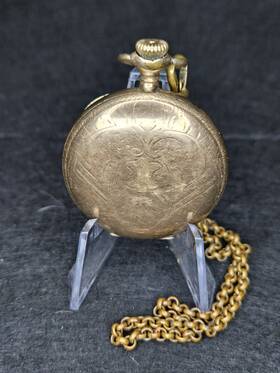 1775-8 Elgin 1910 Size 6s 7 Jewels Grade 286 Model 2 Pocket Watch - Parts Or Repair