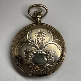 18546538 Elgin Pocket Watch Us Full Hunter 15j Gf 43mm S/n