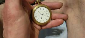 1875584 Elgin 1900 Pocket Watch Grade 211 16s 7j. Needs A Crystal
