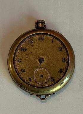 18851206 Elgin Pocket Watch Not Running Learner Pendant Parts Women S
