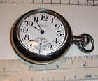 1887 Elgin Prices American Watch Pocket Runner Good Antique Circa - Sidewinder