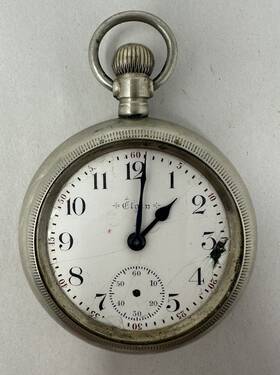 20016585 Elgin 19310958 1917 317 Model 15 Sz 18 Jewels Antique Pocket Watch #20016585 - Parts