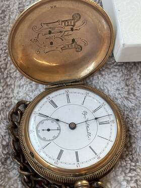 202654 Elgin Watch Company Pocket