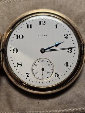 21198766 Elgin Antique Pocket Watch 1920