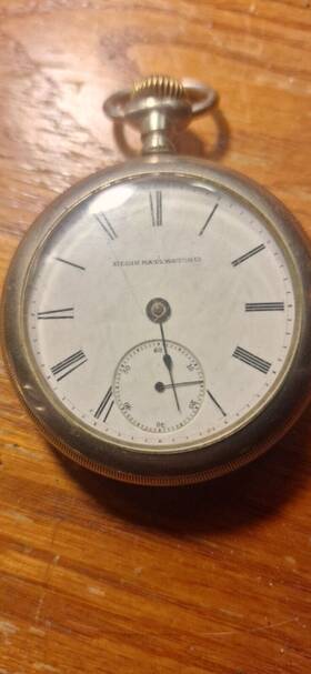 3033733 Elgin 2246035 1887 Pocket Watch Grade 74 18s 7j