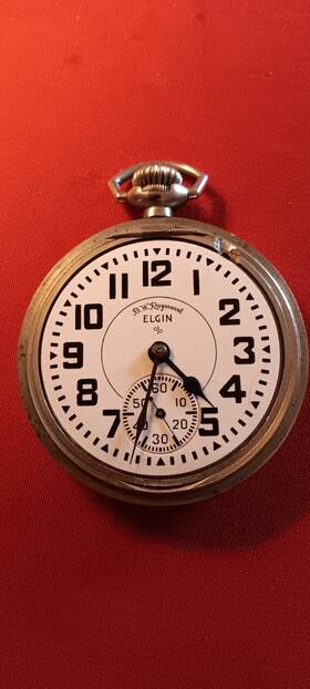 22831855 Elgin B.w. Raymond 1926 21 Jewels 16 Size Silveroid Swing Out Case
