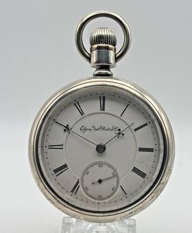 2301502 Elgin B.w. Raymond 15 Jewel Size 16 Swing Out Railroad Grade Pocket Watch Runs