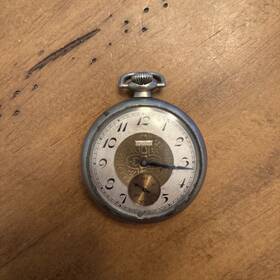 23774546 Elgin 1921 Brookline 14k Gf 15 Joule Stopwatch Does Not Run