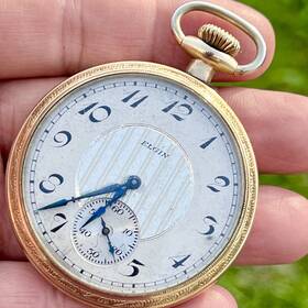 25597150 Elgin 25507140 Vintage National Watch Co. #25597150 Pocket Tested Works