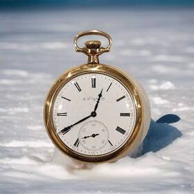 25865309 Elgin Pocket Watch 15 Jewels Usa Dueber Warranted 25 Years State Find