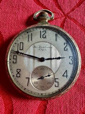26224315 Elgin The Boulevard Model 3 Pocketwatch Size 12