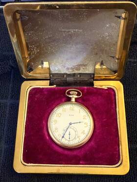 26781683 Elgin Antique 1924 Pocket Watch