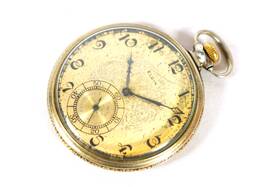 Elgin 27807938 Pocket Watch 479 Model 4 White Gold Filled Streamline Case 12s