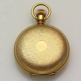 2870865 Elgin Grade 95 Model 1 6 Size Gold Filled Full Hunter Pocket Watch Ca. 1888