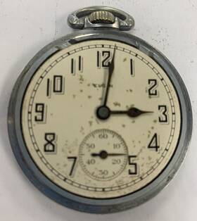 28730113 Elgin 1926 7 J Grade 480 Size 16s Model Pocket Watch Running