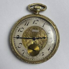 28857844 Elgin 1926 Antique Pocket Watch Grade 303 Model 3 Serial # Works