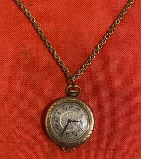 29325694 Elgin Vintage Movement # N And B Royal Case Pocket Watch