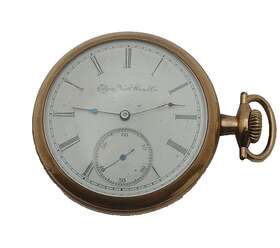 3002735 Elgin Vintage 1889 Pocket Watch - 13 Jewels Size 16s