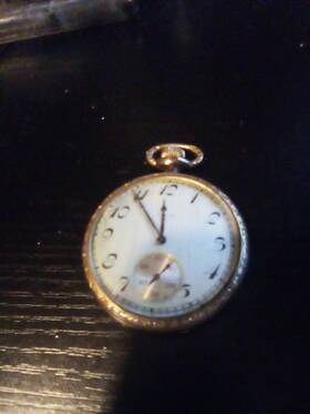 30061420 Elgin Antique Pocket Watch