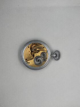 303569 Elgin Vintage Ww2 G.s.t.p. Military Pocket Watch Xx Working Order