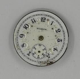 30377238 Elgin Vintage National Watch Co. Pocket Movement As Is